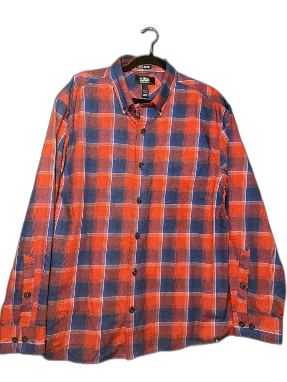 Alaskan Hardgear Button Down Plaid L Rugged Outdoor Duluth Gorpcore Utility